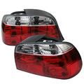 Spyder BMW E38 7-Series 95-01 Crystal Tail Lights, Red Clear S2Z-5000651